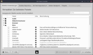 Abbildung 5: Per Mausklick integrieren Sie auch Flatpaks in das System.