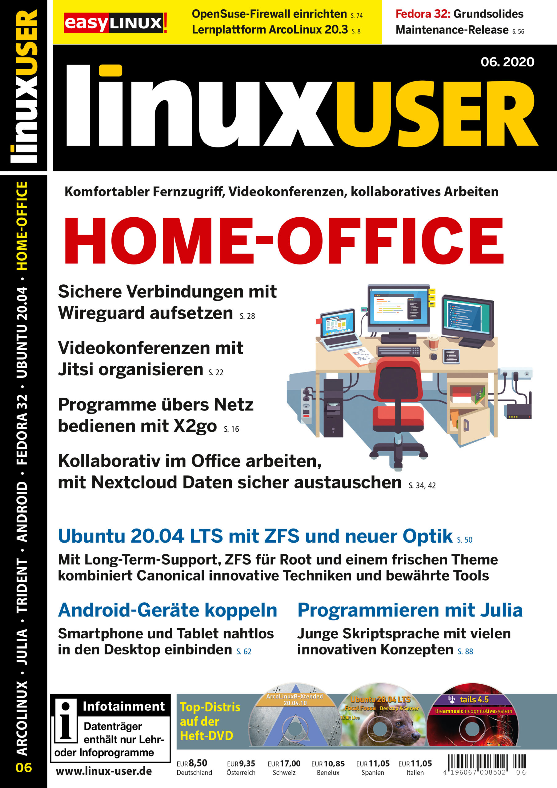 Heftcover LinuxUser 06/2020