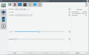 Abbildung 2: Über den Reiter mit dem Monitor-Icon in der horizontalen Leiste legen Sie fest, ob Sie ein Fenster, einen Bereich oder den gesamten Bildschirm aufnehmen wollen. Zudem legen Sie in Multiscreen-Umgebungen den zu nutzenden Monitor fest.