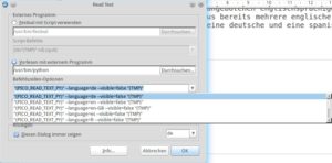 Abbildung 3: Weniger umfangreich, jedoch ebenso nützlich: die Sprachausgabe-Einstellungen in OpenOffice 3.2.1.