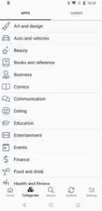 Abbildung 7: Der App-Store von /e/OS bietet rund 80 000 Android-Apps an. Vorschl&auml;ge f&uuml;r weitere offizielle Apps nehmen die Entwickler entgegen. Zugriff auf alle Apps aus dem Google Play Store bietet die Open-Source-Anwendung Aurora Store.