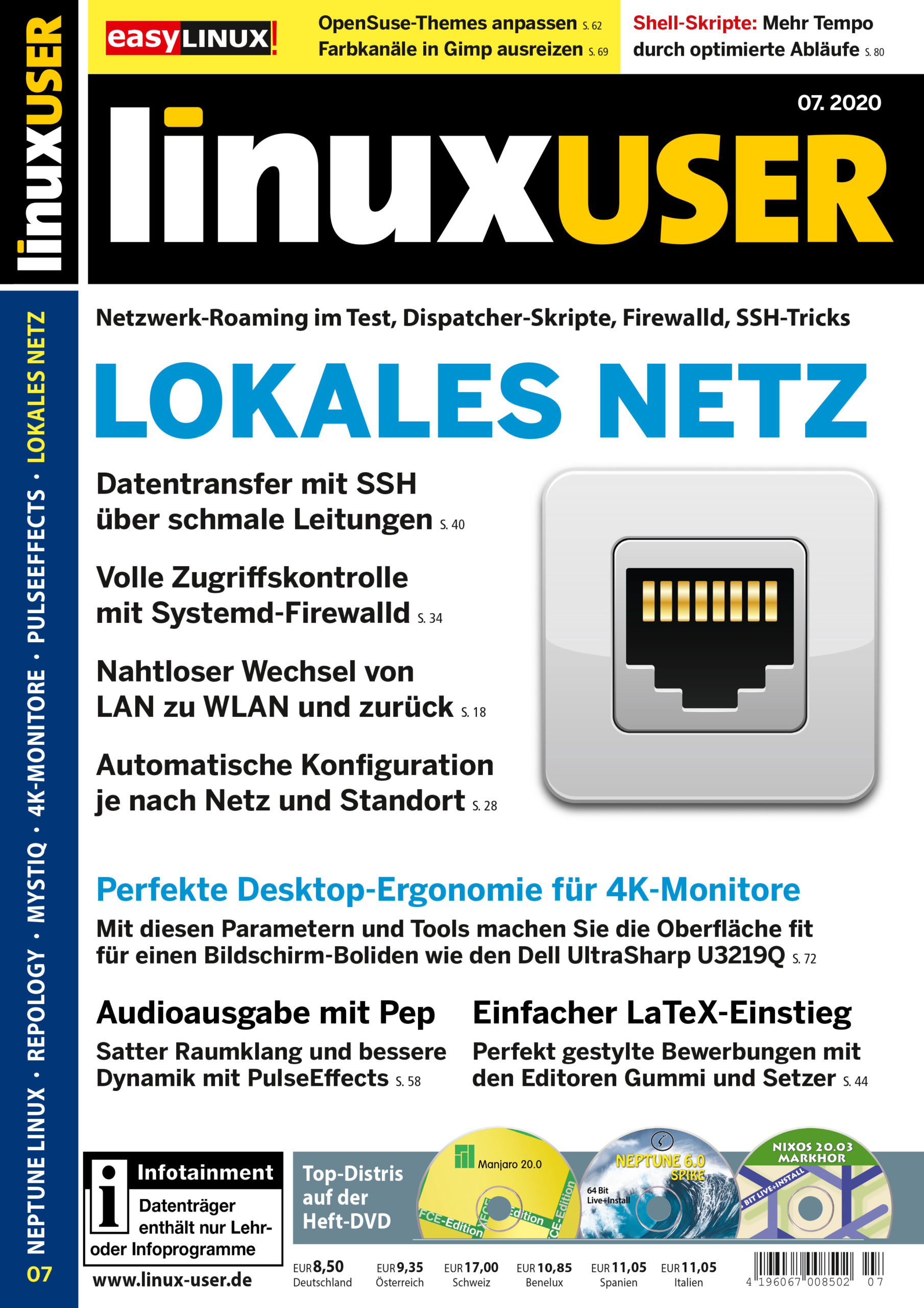Heftcover LinuxUser 07/2020