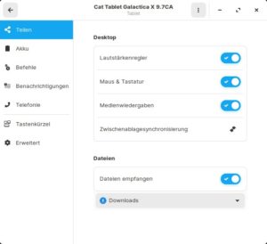 Abbildung 6: Auch wenn es ähnliche Funktionen wie KDE Connect aufweist, zielt GSConnect auf die Gnome-Shell ab.