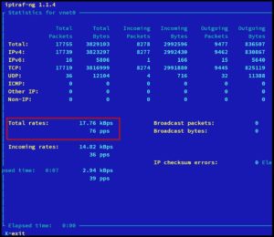 Abbildung 7: Bei <span class="ui-element">ADSL</span> als <span class="ui-element">Verbindungsgeschwindigkeit</span> fallen bei X2go-&Uuml;bertragungsraten an, die auch m&auml;&szlig;ig schnelle Internet-Anschl&uuml;sse nicht &uuml;berfordern.