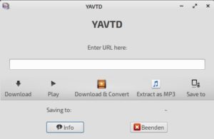 Abbildung 5: Yavtd macht bei Video-Downloads zahlreiche Browser-Addons &uuml;berfl&uuml;ssig. Das Programm extrahiert auf Wunsch den Ton als MP3-Datei.