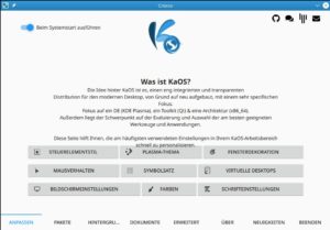 Abbildung 2: Vereint Infos und Konfigurationswerkzeuge: Croeso.