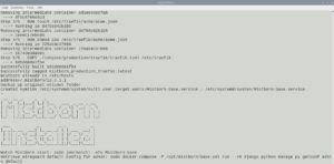 Abbildung 3: Die Installation dauerte auf unserm als Server genutzten X220 etwa 15 Minuten. Bei einer langsamen Netzanbindung oder der Installation auf einem Raspberry Pi kann der Vorgang aber auch l&auml;nger dauern.