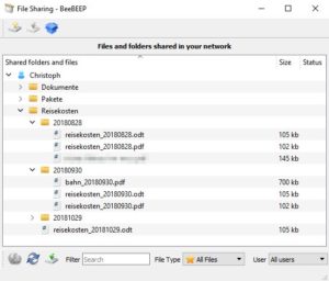 Abbildung 4: Ganz egal, auf welchem Betriebssystem Sie arbeiten, Sie erhalten unkompliziert Zugriff auf die Daten einer Freigabe im lokalen Netz. Das Beispiel zeigt ein System mit Windows&nbsp;10.