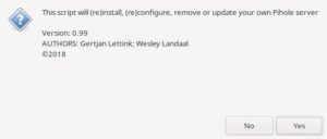 Abbildung 6: Ausf&uuml;hrliche Dialoge leiten im Pi-Hole-Installer von Gertjan Lettink selbst Linux-Einsteiger zum Ziel.