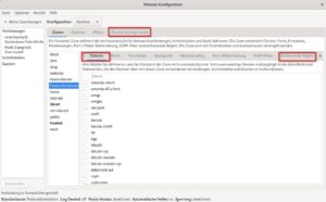 Abbildung 1: Firewalld gibt per Klick die richtigen Ports f&uuml;r bekannte Netzdienste frei. F&uuml;r differenziertere Regeln existiert eine Konfigurationssprache namens <span class="ui-element">Umfassende Regeln</span>. Zus&auml;tzlich verwaltet die Software Regeln in Iptables-Syntax (<span class="ui-element">Direkte Konfiguration</span>).