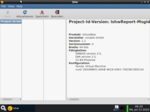 Abbildung 3: Mithilfe des Kommandozeilenprogramms Lshw identifizieren Sie die im System verbauten Hardware-Komponenten. Das Gnome-Disk-Utility zeigt diese Informationen in einer grafischen Oberfläche an.
