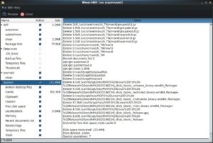 Abbildung 4: Bleachbit eliminiert obsolete Datenbestände von Massenspeichern.