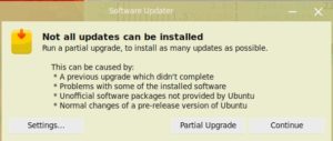 Abbildung 4: Debian und Ubuntu halten bei einem Upgrade unter Umst&auml;nden Pakete zur&uuml;ck, etwa weil Abh&auml;ngigkeiten noch fehlen. Da das Einsteiger schnell &uuml;berfordert, weist Makulu einen Ausweg, indem es nur Pakete installiert, die das Upgrade nicht gef&auml;hrden.