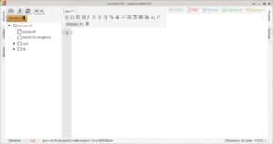 Abbildung 1: AsciidocFX startet: Hinter der schlichten Oberfl&auml;che verstecken sich eine Vielzahl von Funktionen.