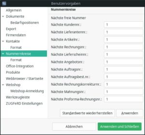 Abbildung 2: Im Einstellungsdialog nehmen Sie die Grundkonfiguration des Programms vor.