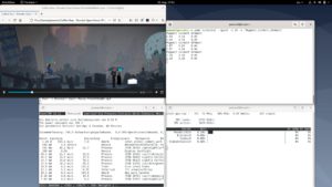 Abbildung 4: Ohne VA-API zieht das System beim Abspielen des Videos im aktuellen Nightly-Build des Firefox-Browsers knapp 1&nbsp;Watt mehr aus dem Akku des Laptops.