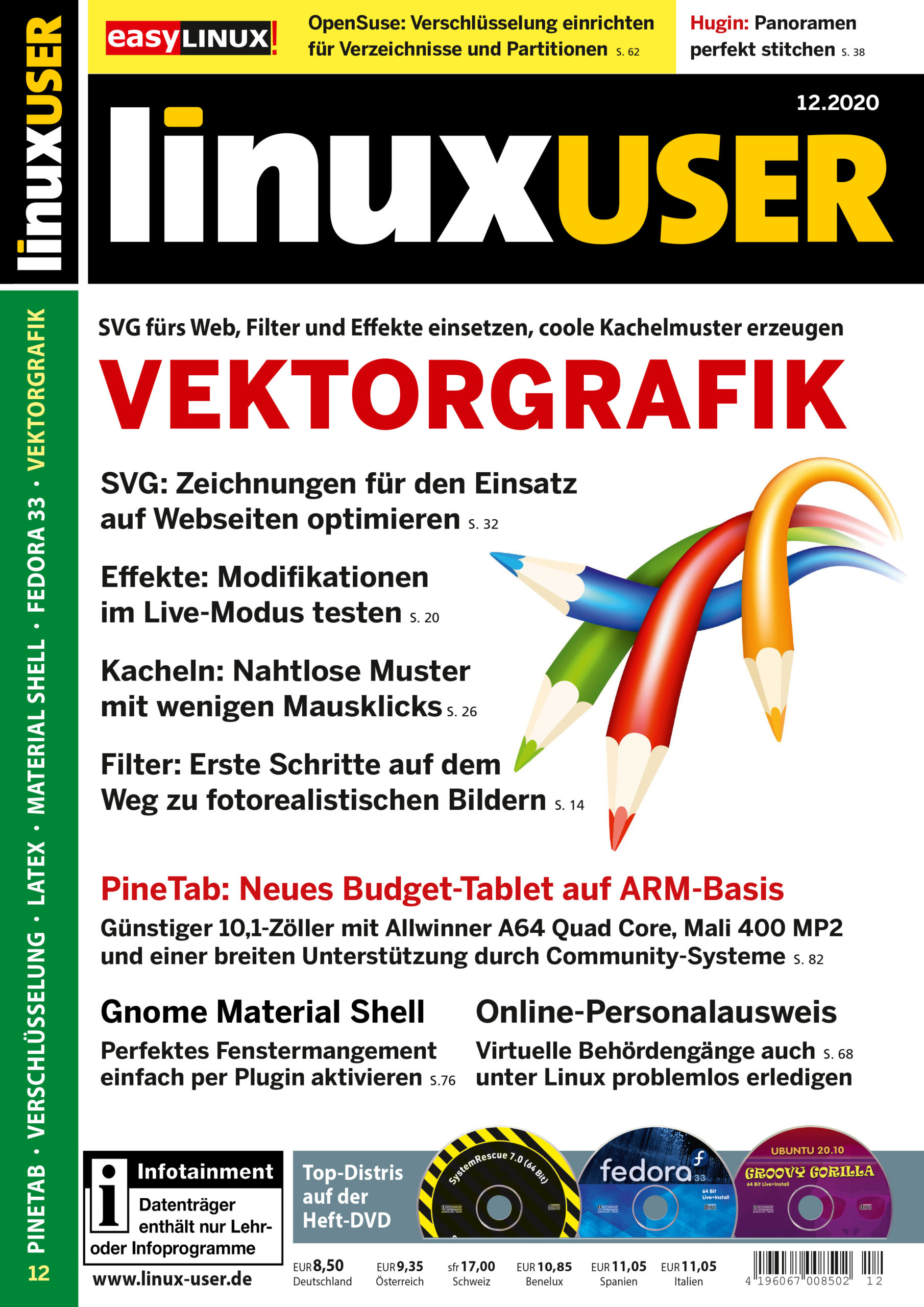 Heftcover LinuxUser 12/2020