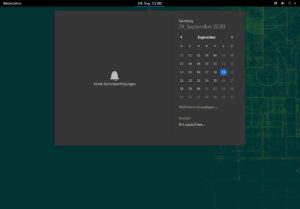 Abbildung 2: … ein Standard-Gnome gibt es bei jeder Distribution. Die Stärken von OpenSuse liegen unter der Oberfläche verborgen.