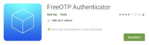 Abbildung 2: Im Gegensatz zu Google Authenticator ist das von Red Hat entwickelte FreeOTP eine quelloffene Anwendung.