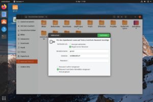Abbildung 5: Obwohl Sie sich nur in einem virtuellen Netzwerk befinden, k&ouml;nnen Sie alle Services nutzen, die das Windows-Host-System bietet, und greifen so auch auf die Netzwerkfreigabe von Windows zu.