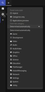 Abbildung 5: Die einzelnen Arbeitsfl&auml;chen stattet die Material Shell automatisch mit einem zu den aktiven Programmen passenden Icon aus.