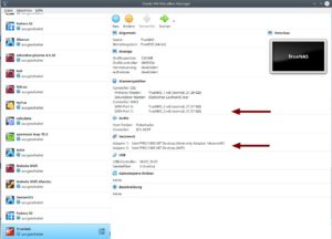 Abbildung 1: Es erfordert einige zus&auml;tzliche Schritte, um TrueNAS erfolgreich in Virtualbox zu installieren. Neben den zus&auml;tzlichen Festplatten f&uuml;r das RAID betrifft das unter anderem die Sektion <span class="ui-element">Netzwerk</span>.