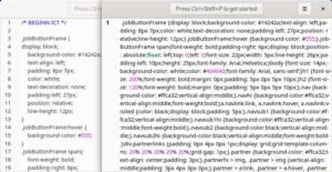 Abbildung 2: Boop optimiert CSS-Code oder wandelt den komprimierten Code wieder in lesbaren Text um.