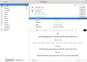 Abbildung 2: Im Modus <span class="ui-element">Vergleichen</span> identifizieren Sie im Handumdrehen die beste Schrift f&uuml;r das aktuelle Vorhaben.