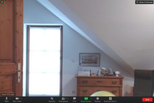 Abbildung 1: Technisch gesehen f&auml;llt die kommerzielle Videokonferenz-Software Zoom solide und handlich aus.