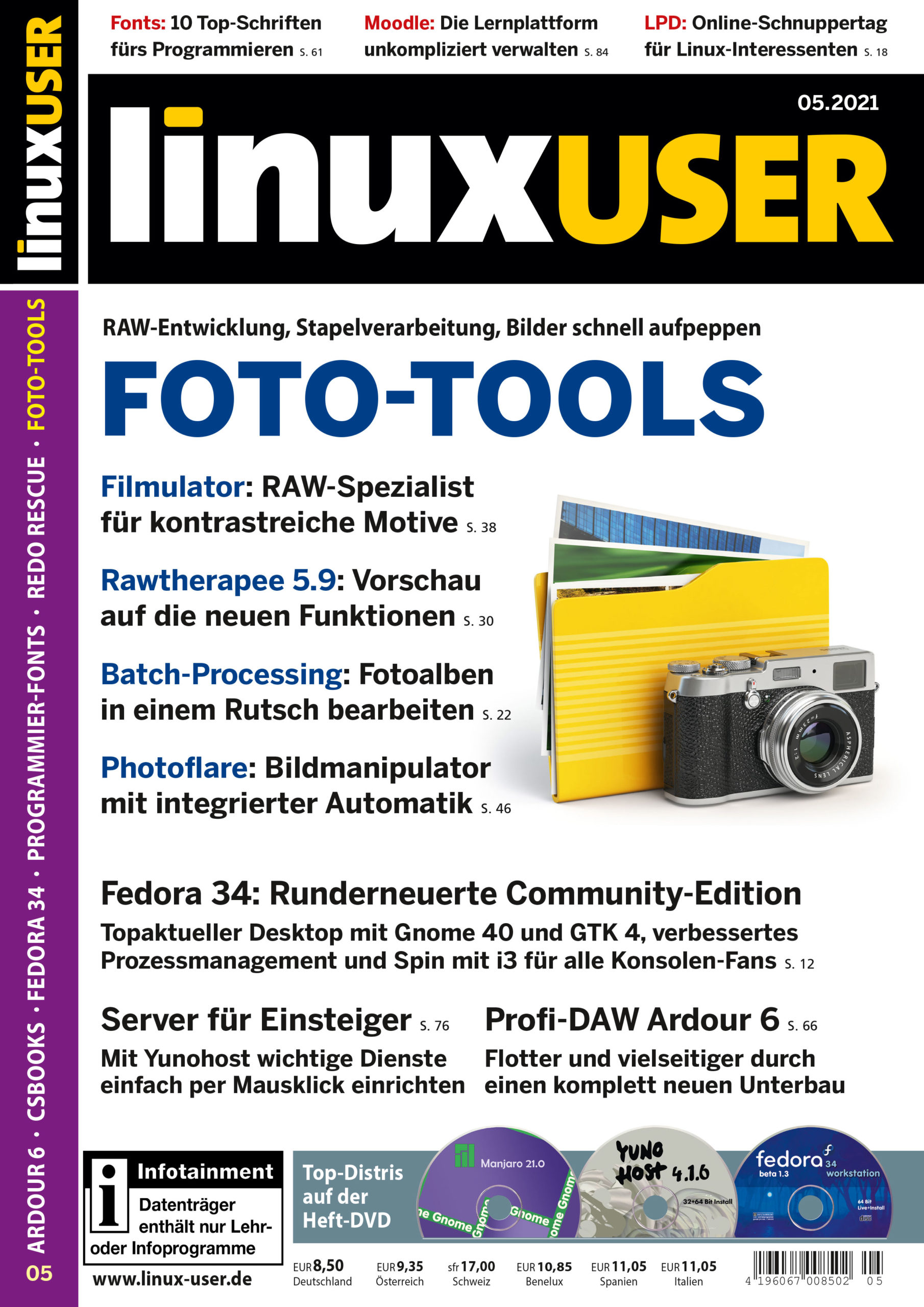 Heftcover LinuxUser 05/2021