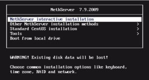 Abbildung 1: Neben der interaktiven Installation bietet NethServer unter anderem auch eine manuelle Installation an. Zudem stellt der Installer auf Wunsch ein reines CentOS bereit.