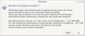 Abbildung 3: Eigene &Auml;nderungen lassen sich via <span class="ui-element">Remastering</span> als Overlay speichern.