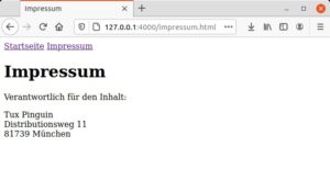 Abbildung 6: Das Layout <code>default.html</code> bindet das Men&uuml; aus der Datei <code>menu.html</code> ein. Da das Layout <code>default</code> als Basis f&uuml;r alle anderen Layouts dient, erscheint das Men&uuml; auf jeder Unterseite.
