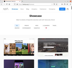 Abbildung 6: Next.js hat viele prominente Nutzer, darunter etwa Tiktok, Hulu und Nike.