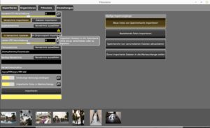 Abbildung 1: Filmulator startet im Modus zum Importieren von Bildern. Die meisten Bedienelemente verf&uuml;gen &uuml;ber eine eingebaute Hilfe, die erscheint, sobald Sie sie mit dem Mauszeiger ber&uuml;hren.