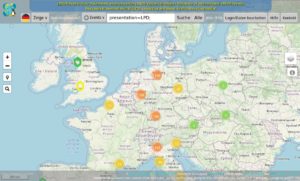 Abbildung 3: Wie sich auf der LEO-Webseite erkennen lässt, wuchs der ursprünglich rein deutsche LPD über die Jahre zur europaweit stattfindenden Veranstaltung.