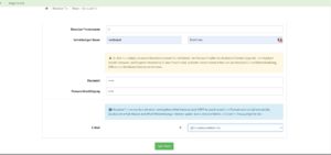 Abbildung 4: &Uuml;ber den ersten Men&uuml;punkt der Oberfl&auml;che legen Sie alle User an, die Zugriff auf die Dienste von Yunohost haben sollen, und weisen Ihnen eventuell eine abweichende Domain zu.
