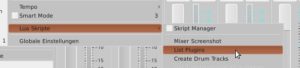 Abbildung 3: Der in Ardour integrierte Editor bietet nur wenig Komfort, enthält jedoch nützliche Codeschnipsel und erlaubt, Skripte aus dem Editorfenster zu starten.