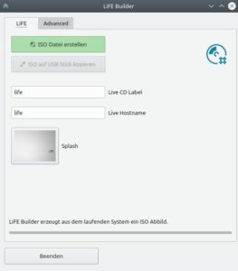 Abbildung 4: Mithilfe weniger Mausklicks k&ouml;nnen Lehrkr&auml;fte ma&szlig;geschneiderte ISO-Abbilder anlegen.