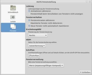Abbildung 4: Gut vorbereitet f&uuml;r moderne 4K-Hardware pr&auml;sentiert sich der Mate-Desktop.