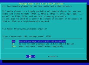 Abbildung 5: Mit Pkgtool erhalten Sie ein etwas komfortabler zu nutzendes Werkzeug für die Installation von Software.