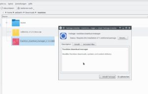 Abbildung 10: Der Download-Manager von Tracktion installiert Waveform 11, die DAW Essentials Plugins sowie deren Updates. Optional offeriert Tracktion auch sehr reichhaltige Sample-Sammlungen und einige interessante virtuelle Synthesizer.