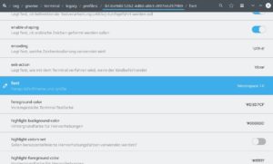 Abbildung 4: Gnome und die zugeh&ouml;rigen Programme legen Ihre Einstellungen nicht in separaten Textdateien ab, sondern in einer gro&szlig;en, der Windows-Registry nachempfundenen Datenbank.