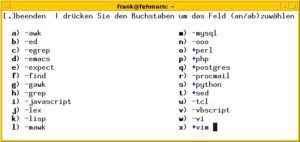 Abbildung 6: Txt2regex unterstützt eine Vielzahl an Dialekten für reguläre Ausdrücke.