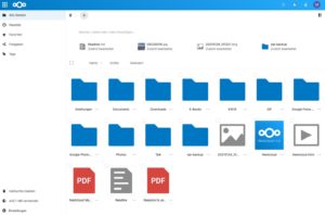 Abbildung 1: Bei intensiver Nutzung sammeln sich auf dem Nextcloud-Server viele wichtige Daten an. Diese sollten nicht ungesichert und ungeschützt über das Internet zu erreichen sein.