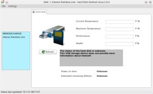Abbildung 3: Aufgrund unvollständiger Controller-Firmware kann Hard Disk Sentinel Flash-Wechselmedien nicht überwachen.