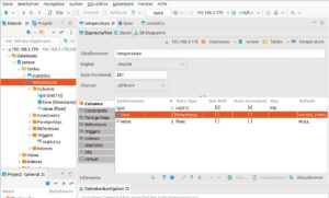 Abbildung 2: Mit DBeaver erstellen Sie relativ schnell und einfach eine Tabelle f&uuml;r die Messwerte.