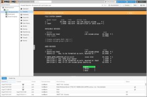 Abbildung 10: Im Konsolenbereich steuern Sie das Installationsprogramm der Distribution, hier Ubuntu Server 21.04.