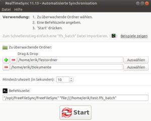 Abbildung 5: Auf Wunsch synchronisiert RealTimeSync Datenbest&auml;nde ohne Ihr Zutun permanent im Hintergrund.
