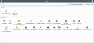 Abbildung 2: Für die Software-Verwaltung zeichnet das Frontend Apper verantwortlich.